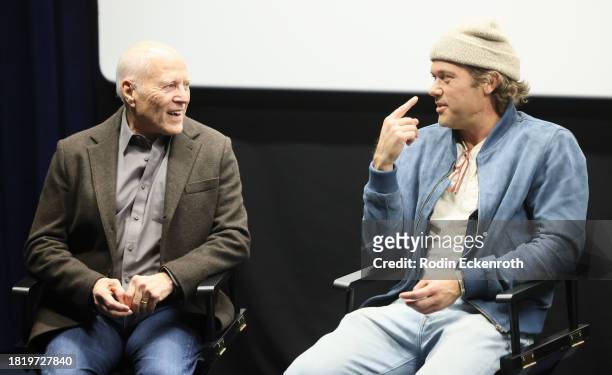 Executive Producer Frank Marshall and Director Scott Ballew speak at the Film Independent Presents special screening of "All That Is Sacred" at Film...