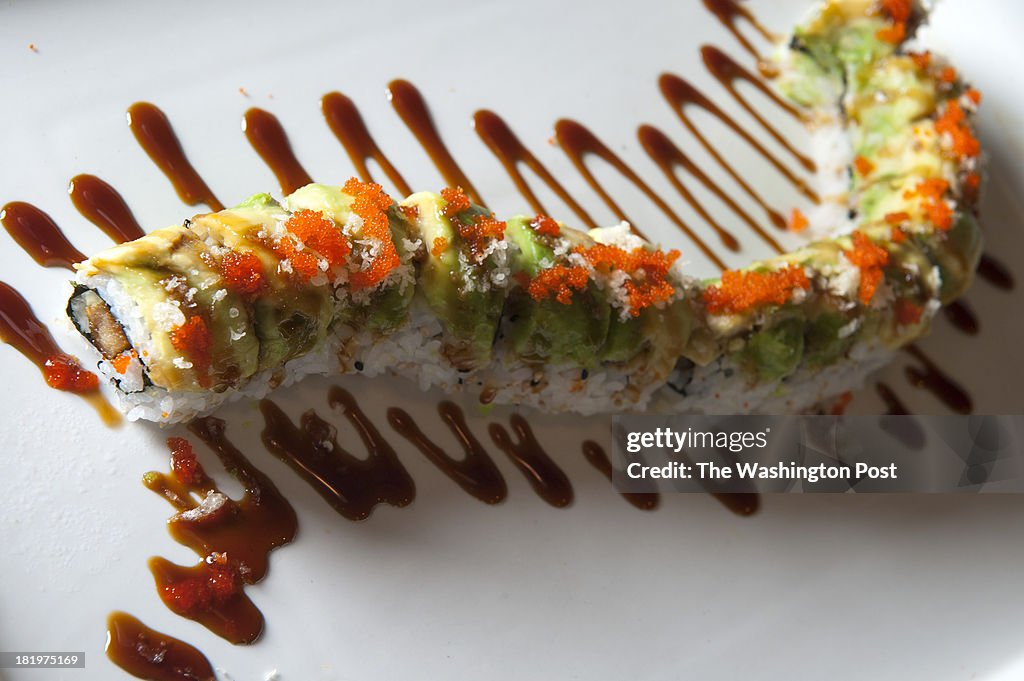 Hokkaido, a restaurant buffet that features sushi, sashimi, dim sum, teppanyaki, kimchi, sushi rolls, wonton soup, shark fin soup, fried rice, clam chowder, lo mein, fresh fruits, General Tso's chicken and even a chocolate damn fountain
