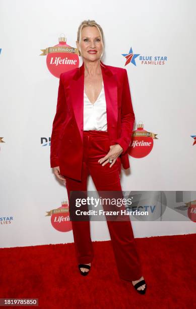 Nicollette Sheridan attends Stars From "It's A Wonderful Lifetime" Honor Blue Star Families Military Spouses, Who Will Receive The Gift Of A Lifetime...