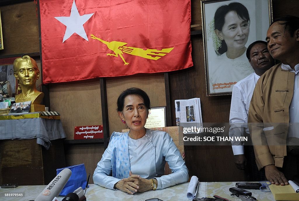 MYANMAR-POLITICS-SUU KYI