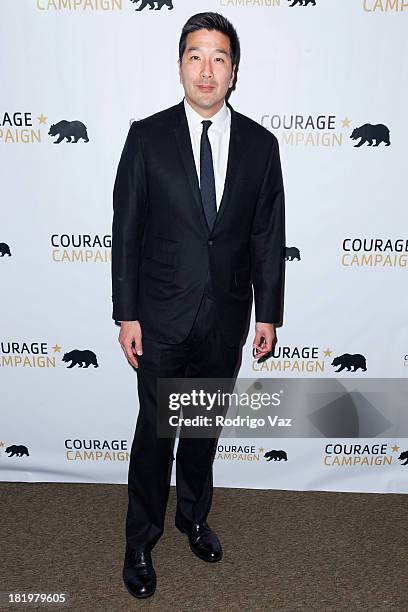 Oncologist Paul Song attends the 3rd Annual Spirit of Courage Awards at The Page Museum on September 26, 2013 in Los Angeles, California.