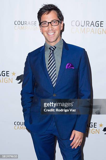 Actor Dan Bucatinsky attends the 3rd Annual Spirit of Courage Awards at The Page Museum on September 26, 2013 in Los Angeles, California.