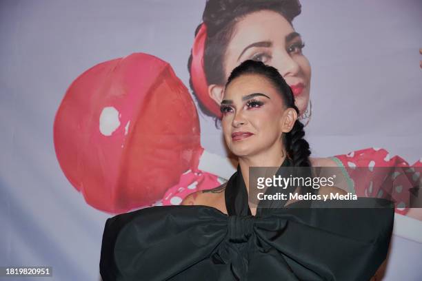Yered Licona, of Wander Lovers, attends during a Press conference the presentation `Wanders´ Perfume, at Teatro Centenario Coyoacan on November 28,...