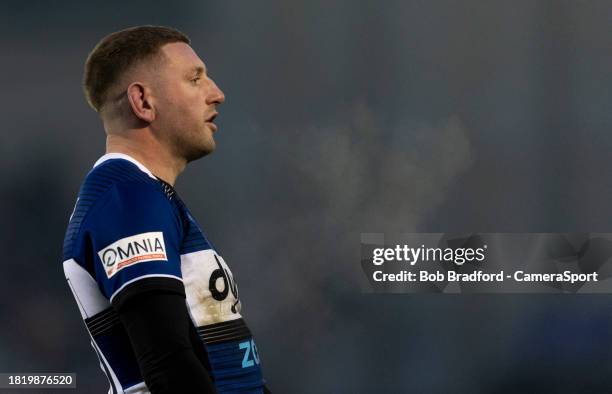Bath Rugby's Finn Russell during the Gallagher Premiership Rugby match between Bath Rugby and Exeter Chiefs at The Recreation Ground on December 2,...