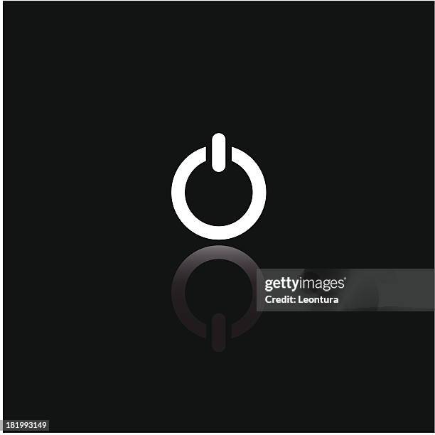 power icon - toggle switch stock illustrations