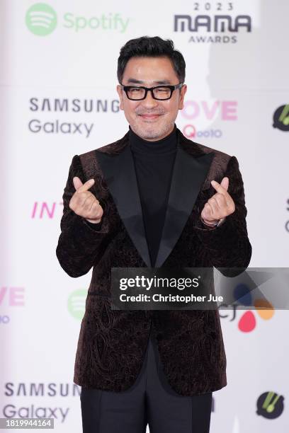 South Korean actor Ryu Seung-ryong attends the 2023 MAMA AWARDS at Tokyo Dome on November 29, 2023 in Tokyo, Japan.