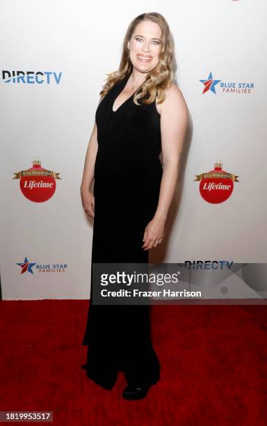 Brittany Reese attends Stars From "It's A Wonderful Lifetime" Honor Blue Star Families Military Spouses, Who Will Receive The Gift Of A Lifetime at...