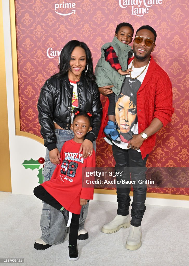 World Premiere Of Amazon Prime Video's "Candy Cane Lane" - Arrivals