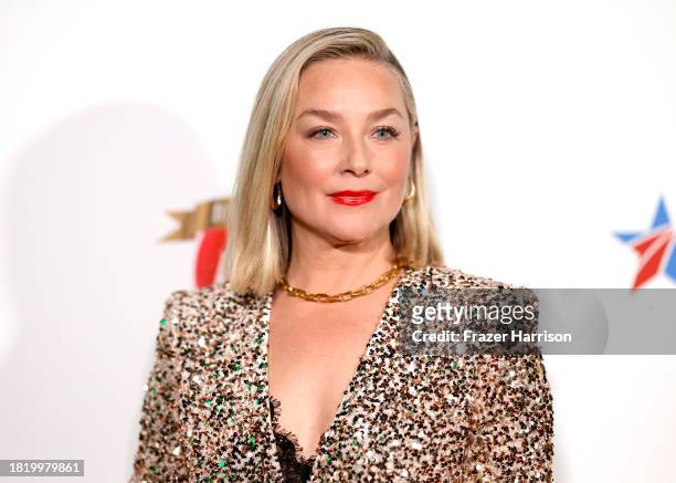 Elisabeth Röhm attends Stars From "It's A Wonderful Lifetime" Honor Blue Star Families Military Spouses, Who Will Receive The Gift Of A Lifetime at...