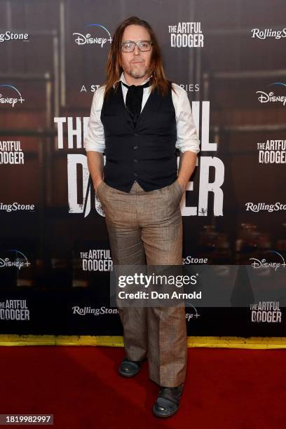 Tim Minchin attends the Sydney premiere of "The Artful Dodger" on November 29, 2023 in Sydney, Australia.