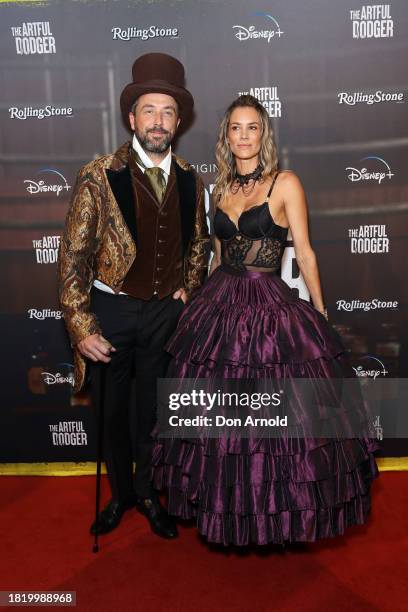 Darren McMullen attends the Sydney premiere of "The Artful Dodger" on November 29, 2023 in Sydney, Australia.