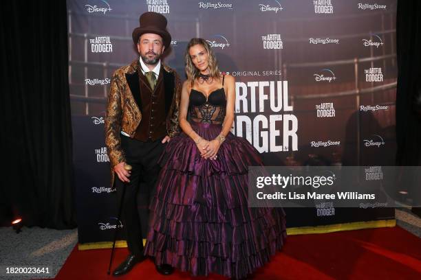 Darren McMullen attends the Sydney premiere of "The Artful Dodger" at Beta Bar on November 29, 2023 in Sydney, Australia.