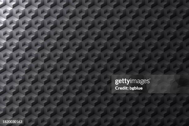 abstract gray background - geometric texture - isometric grid stock illustrations