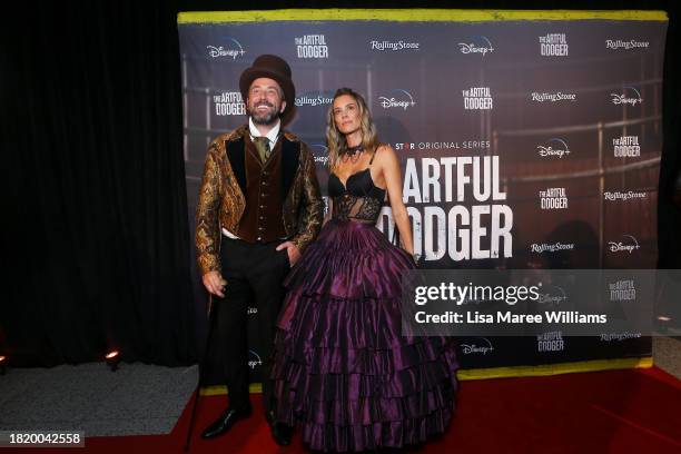 Darren McMullen attends the Sydney premiere of "The Artful Dodger" at Beta Bar on November 29, 2023 in Sydney, Australia.