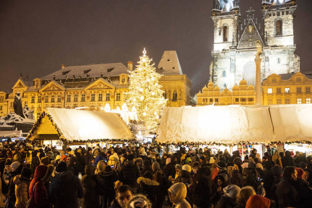 CZE: Christmas Market in Czech Capital