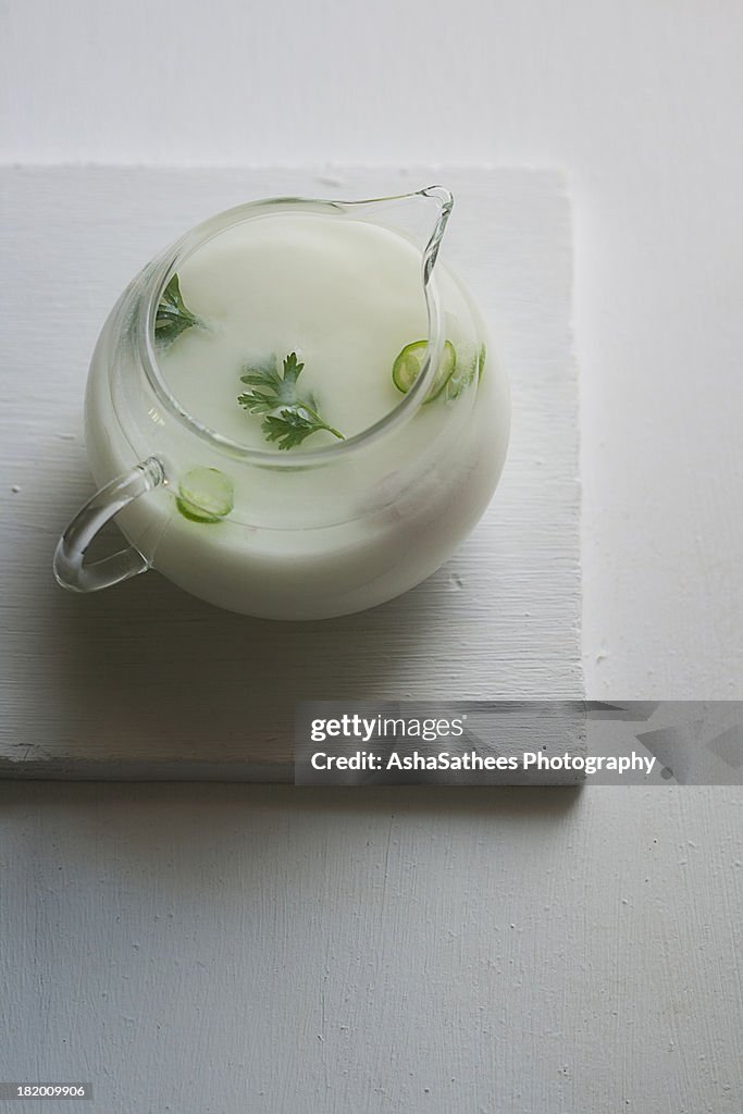 Spiced buttermilk