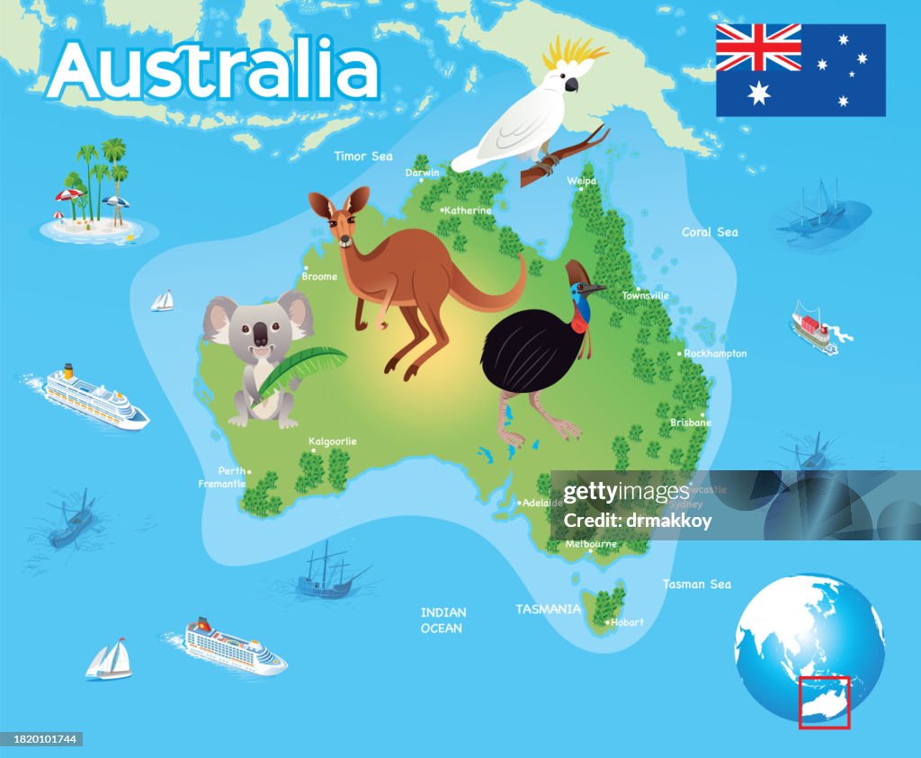 Australia Map