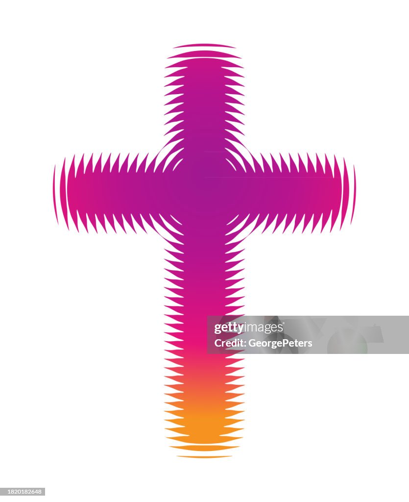 Cross Graphich Cross Illustration High-Res Vector Graphic - Getty Images