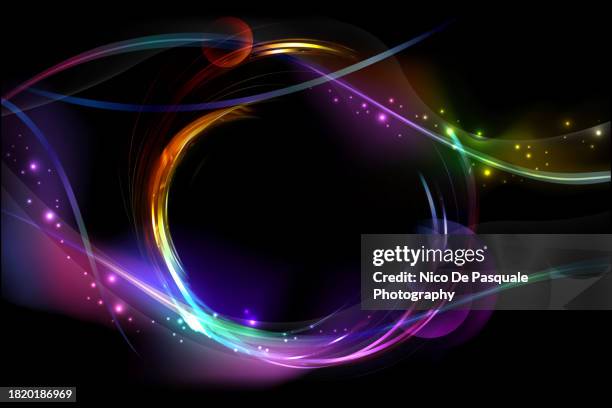 abstract background of colorful defocused lights - magician stock pictures, royalty-free photos & images
