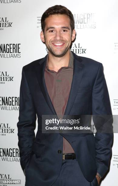 Adam Chanler-Berat attends the Broadway Opening Night Performance of 'The Glass Menagerie' at Booth Theater on September 26, 2013 in New York City.