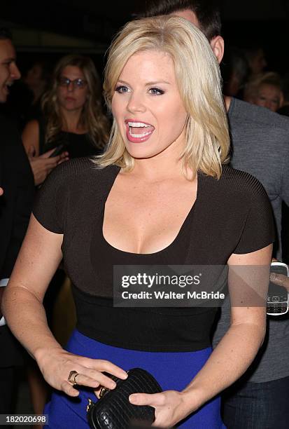 Megan Hilty attends the Broadway Opening Night Performance of 'The Glass Menagerie' at Booth Theater on September 26, 2013 in New York City.