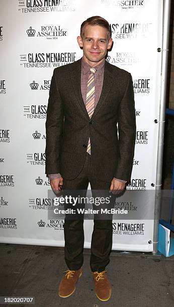 Andrew Keenan-Bolger attends the Broadway Opening Night Performance of 'The Glass Menagerie' at Booth Theater on September 26, 2013 in New York City.