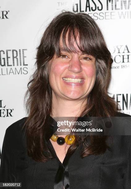 Pam MacKinnon attends the Broadway Opening Night Performance of 'The Glass Menagerie' at Booth Theater on September 26, 2013 in New York City.