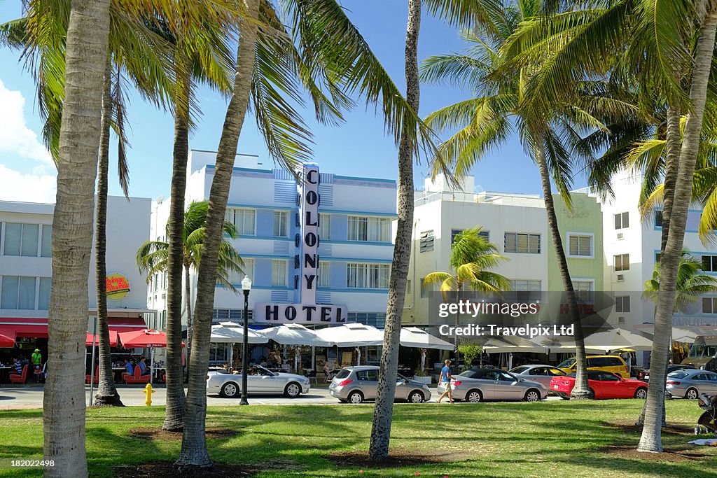 Ocean Drive, South Beach, Miami, Florida
