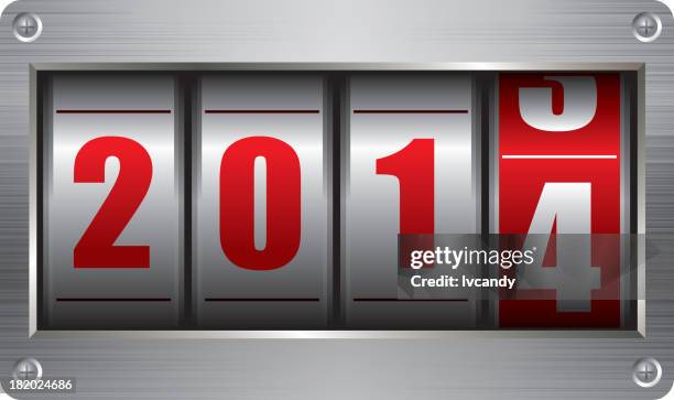 2014 - bank counter stock illustrations