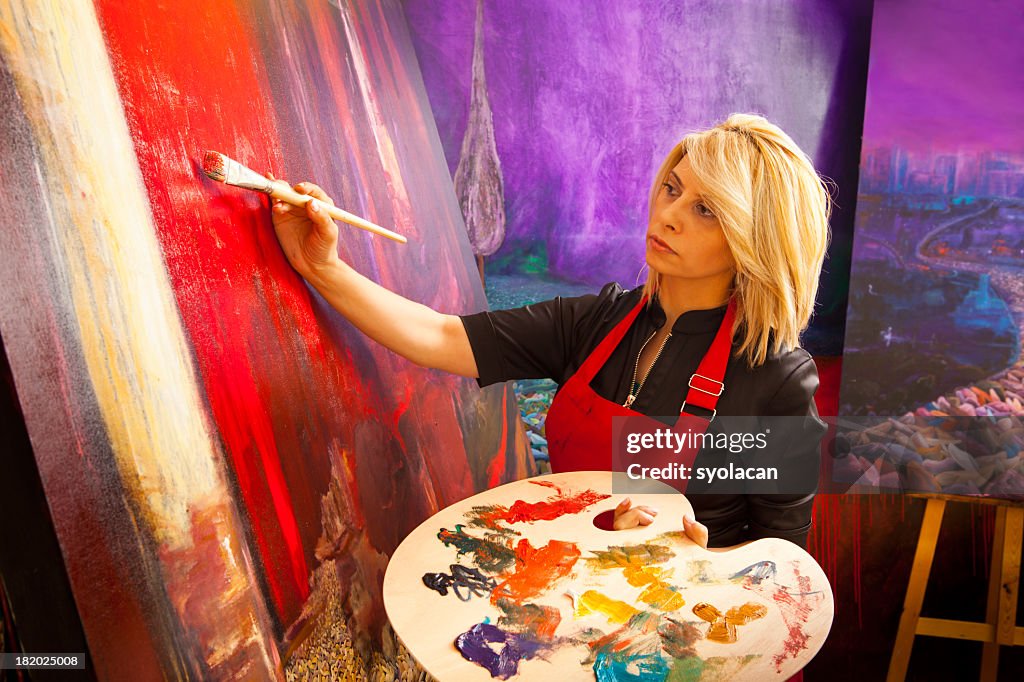 Fine art painter