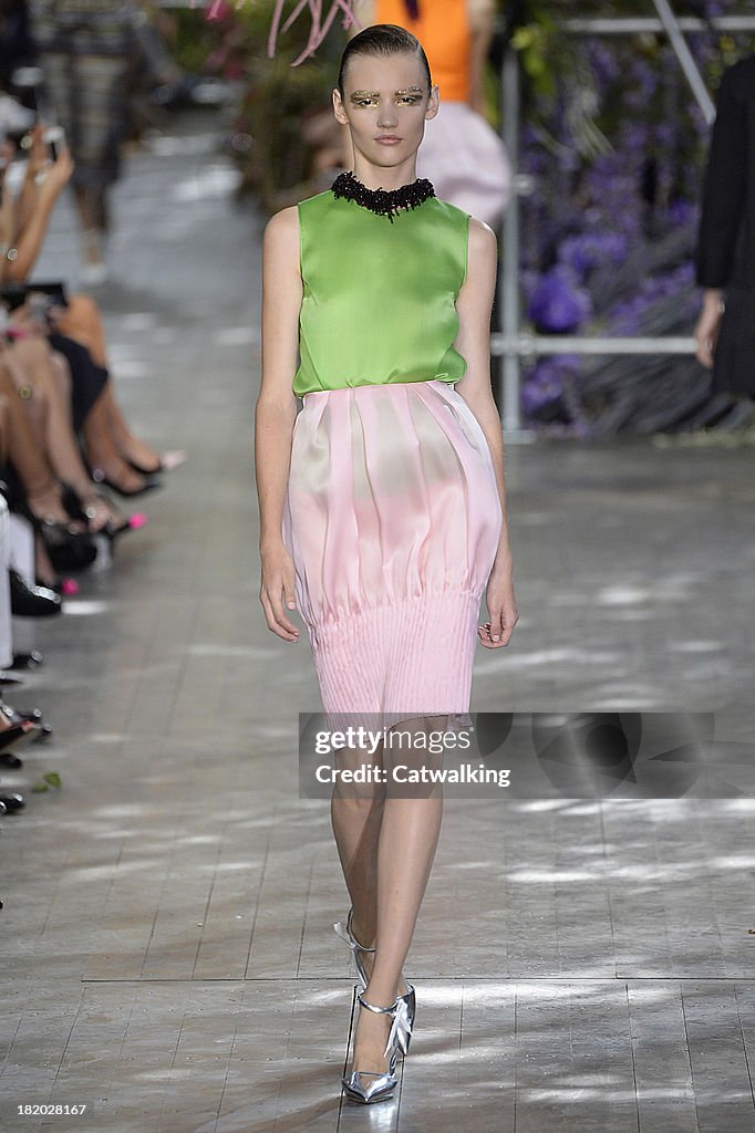 Christian Dior - Runway RTW - Spring 2014 - Paris Fashion Week