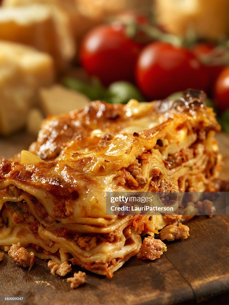 Authentic Italian Meat Lasagna