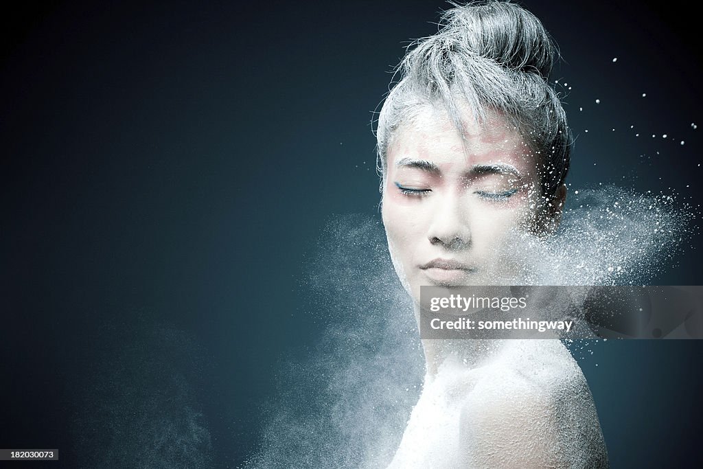 Make-up of Asian woman