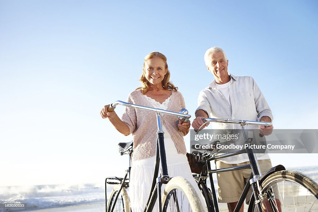 Ready to enjoy a cycling trip together