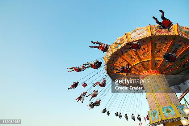 chairoplane - munich stock pictures, royalty-free photos & images