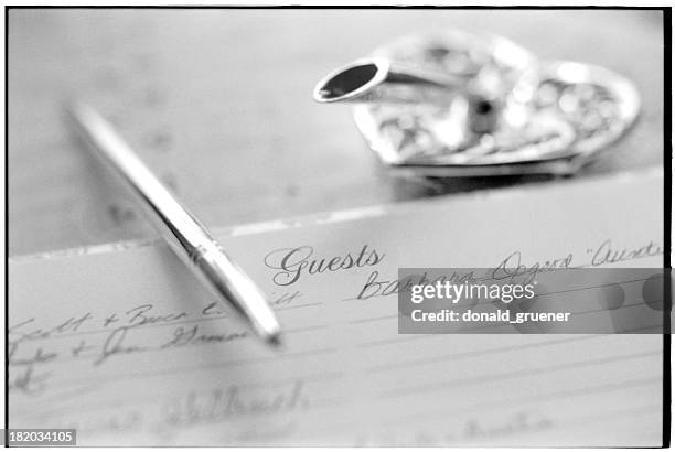 guest register - guest book stock pictures, royalty-free photos & images