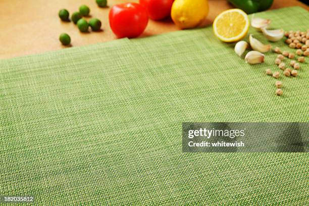 food background - table mat stock pictures, royalty-free photos & images