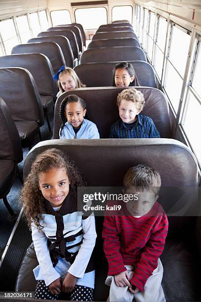 Kidd Rding Inside A Shuttle Children Riding School Bus Photos and Premium High Res Pictures - Getty ...