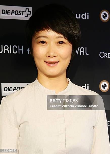 Actress Zhao Tao attends 'A Touch Of Sin' Green Carpet during the 9th Zurich Film Festival on September 27, 2013 in Zurich, Switzerland.