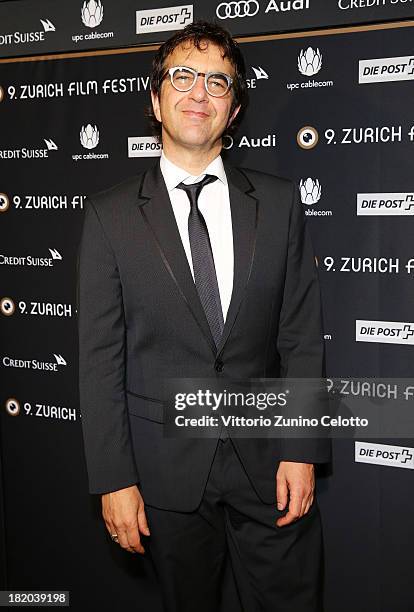 Director Atom Egoyan attends the 'Devil's Knot' green carpet during the 9th Zurich Film Festival on September 27, 2013 in Zurich, Switzerland.