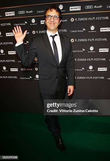 Director Atom Egoyan attends 'Devil's Knot' green carpet during the 9th Zurich Film Festival on September 27, 2013 in Zurich, Switzerland.