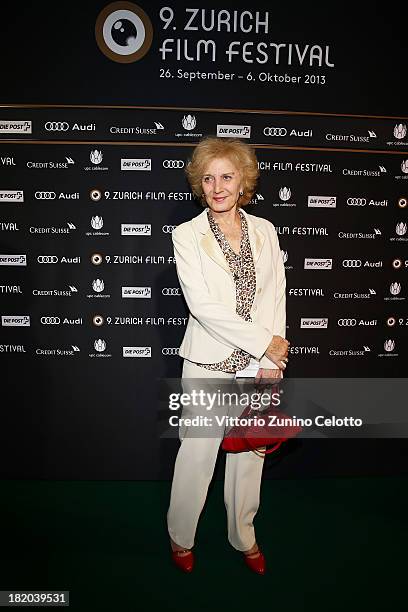 Actress Marisa Paredes attends 'Traumland' green carpet during the 9th Zurich Film Festival on September 27, 2013 in Zurich, Switzerland.