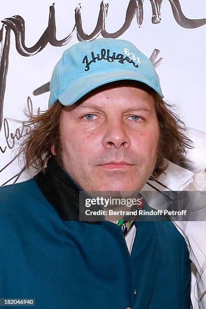 Singer Philippe Katerine attends 'Opium' movie Premiere, held at Cinema Saint Germain in Paris on September 27, 2013 in Paris, France.