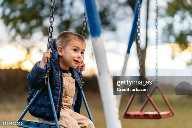 5,832 Boy On Swing Stock Photos, High-Res Pictures, and Images