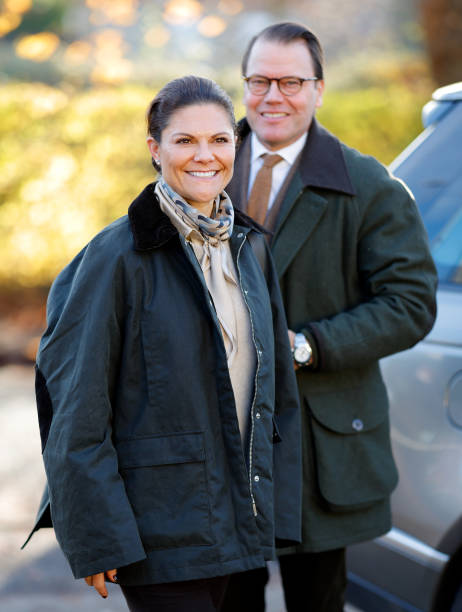 GBR: Crown Princess Victoria And Prince Daniel Of Sweden Visit The United Kingdom - Day 1