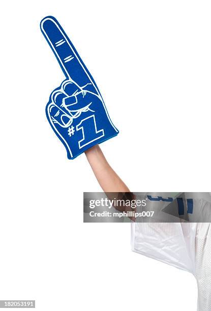 football fan - cheerleader white background stock pictures, royalty-free photos & images