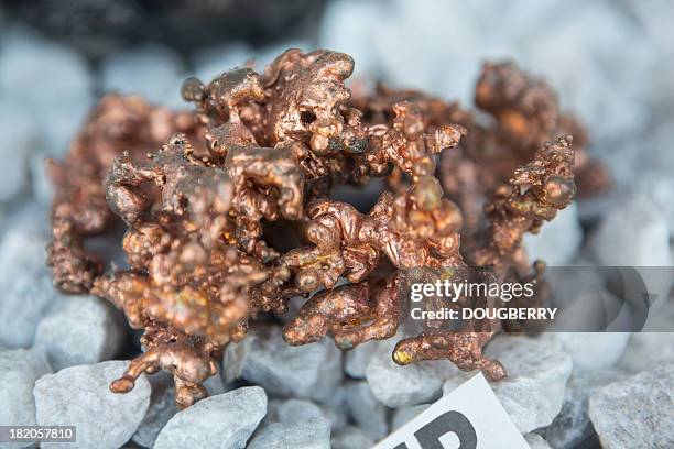 nativo de cobre - pureza imagens e fotografias de stock