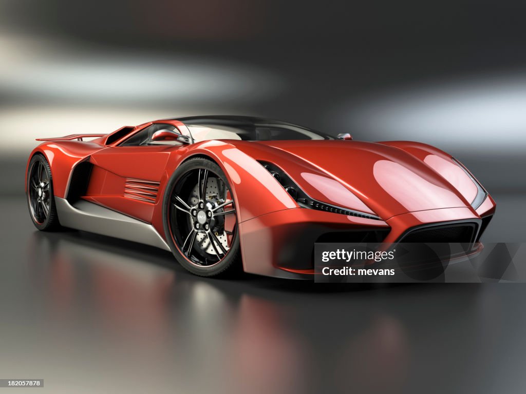 Hot Sports Car