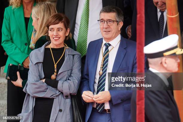 Patxi Lopez attend sthe solemn opening of the 15th legislature at the Spanish Parliamen on November 29, 2023 in Madrid, Spain.