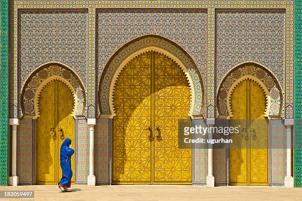 marokko - palast stock-fotos und bilder